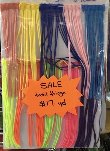 Tassel Fringe 6"